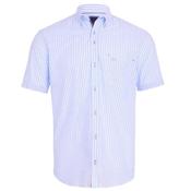 Andre Finn Short Sleeve Shirt - Blue - M image