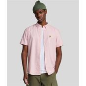 Lyle&amp;Scott Short Sleeve Oxford Shirt - Pink - S image