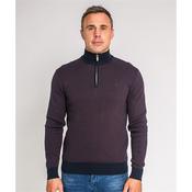 Xv Kings Takapuna 1/4 Zip Jumper - Burgundy - S image