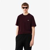 Lacoste Cotton T-Shirt - Burgundy - S image