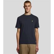 Lyle&amp;Scott Fine Tipped T-Shirt - Navy - M