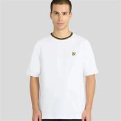 Lyle&amp;Scott Tipped Track T-Shirt - White - S
