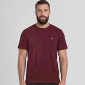 Lyle&amp;Scott Cotton Crew Neck T-Shirt - Burgundy - Xs image