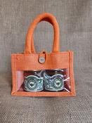 Jute Gift Bag - 2 Jars