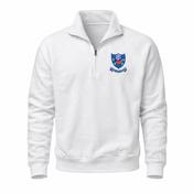 Mount Sackville PE White Quarter Zip