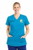 Mater Hospital Health Care Assistant Stretch Scrub - Female image