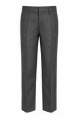 School Trousers - Zip &amp; Clip - Primary School - Grey image