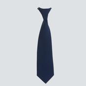 Tie (Elasticated) - Navy image
