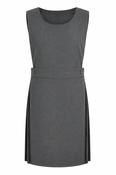 Classic Pinafore Pleated - Grey
