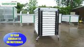 Lennon All Weather Canopy for Mobile Clothes Horse image