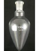 Pear Shaped Flask 100ml 14/23 image
