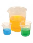 Beaker, Polypropylene, Squat, 250ml (Pack of 10) image