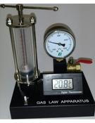 Boyles Law Apparatus - non-oil type with screw piston