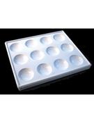 Spotting Tiles, Plastic, 12 Cavity ( Pack of 10)