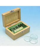Lens, 6 asstd 50mm dia. in wooden box (Each)