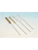 Brushes, Test Tube, Bristle with Fan End, 16/25 mm (Pack 10)