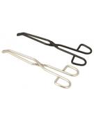 Tongs, Crucible, Blackend Steel, Straight – 150mm (Pack of 10)
