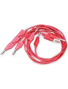 Banana Plug Cord-Red (5 Pack)