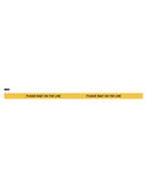 Strip Floor Graphic "Wait on the Line" 2m x 80mm (WxH) Standard Design. Each