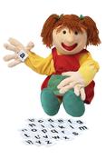Samantha Puppet with Letters image