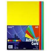 Assorted Coloured Card: A3 (50) image