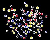 Wiggle Eyes Self Adhesive Assorted Colours (64) image