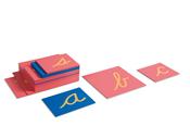 Sandpaper Letters: US Cursive image