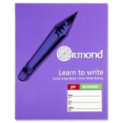 Ormond 40pg J09 Junior Copy Book(20) image