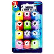 1.5cm Embossing Paper Punch Outs (12)