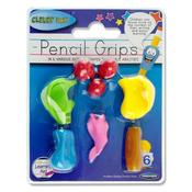 6 Asst Pencil Grips