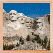 Wooden Puzzles Set USA (4) image