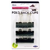 Fold Back Binder Clips(6) - 32mm image