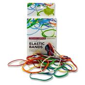 Elastic Bands Asst Sizes - Coloured (100g) image
