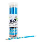 Finger Fit Triangular Rubber Tipped HB Pencil (36) image