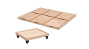 Wooden Blocks Trolley Set 1 - (6 Block Sets &amp;amp; Wheels)