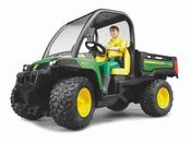 John Deere Gator XUV 855d with driver image