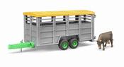Livestock Trailer with Cow