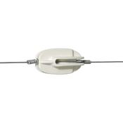 PEL End Strain Egg Insulator White