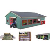 Kids Globe Stable Shed with Storage &amp;amp; Pasture