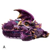 Elements Curled up Dragon
