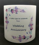 Wedding Anniversary Eternal Candle image