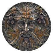 Bronze Autumn Equinox Tree Spirit Wall Plaque
