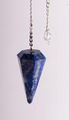 Hexagonal Lapis Lazuli Pendulum