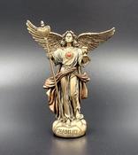 Archangel Chamuel Miniature Bronze Statue