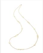 Gold Scattered Star Necklace image