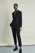 Merit Stripe Trouser Black image