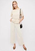 NATALIA  PIQUE TEE SHIRT WITH RUFFLES image