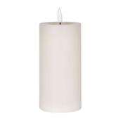 150mm. Cream Melted LED Candle