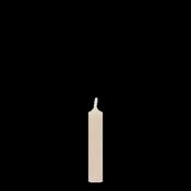 Short Dinner Candle Mother of Pearl Colour (Set of 10)