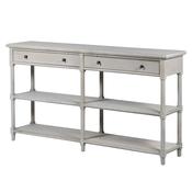 Dining Grey Two Drawer Console Table